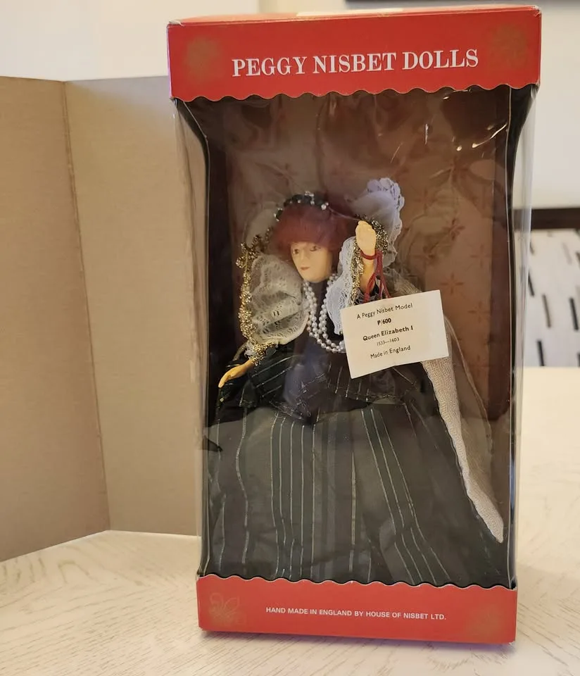 🧡 Peggy Nisbet Doll, Queen Elizabeth 1, Vintage 🧡 image indicator(6)