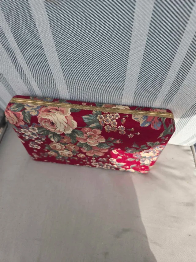 Floral Jewelry Box with Mirror image indicator(5)