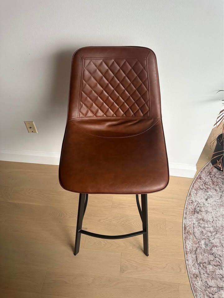 Set of 4 Structube counter stools (MALI) - photo 3