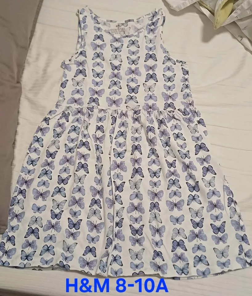 H&M cotton summer dress for girls thumbnail