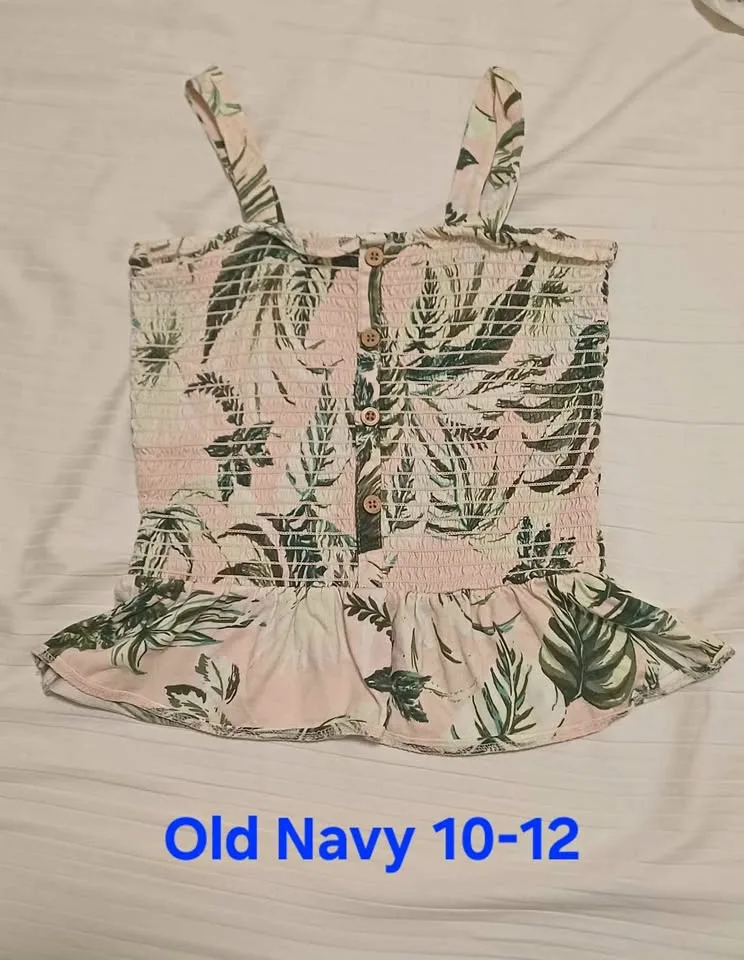 Old Navy summer top for girls L(10-12) thumbnail