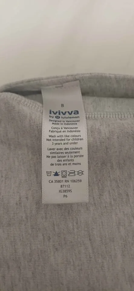 Kids cross-back dress [Ivivva by Lululemon 8] image indicator(3)