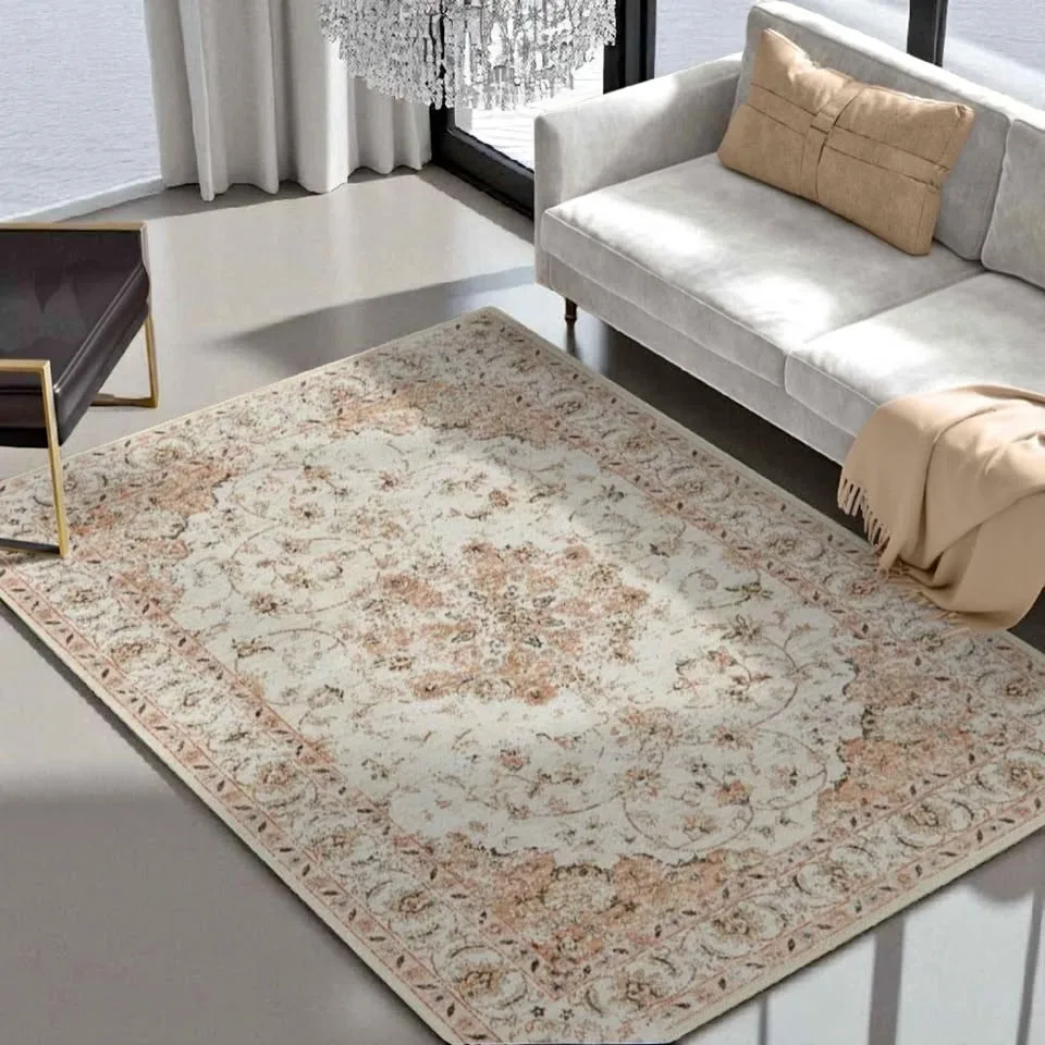 4x6 FLORAL LIVING ROOM RUG, BRAND NEW SEALED thumbnail