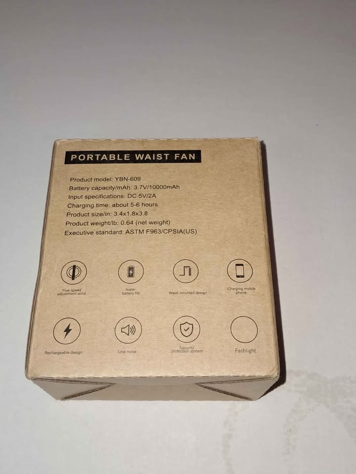 Portable waist fan - photo 4