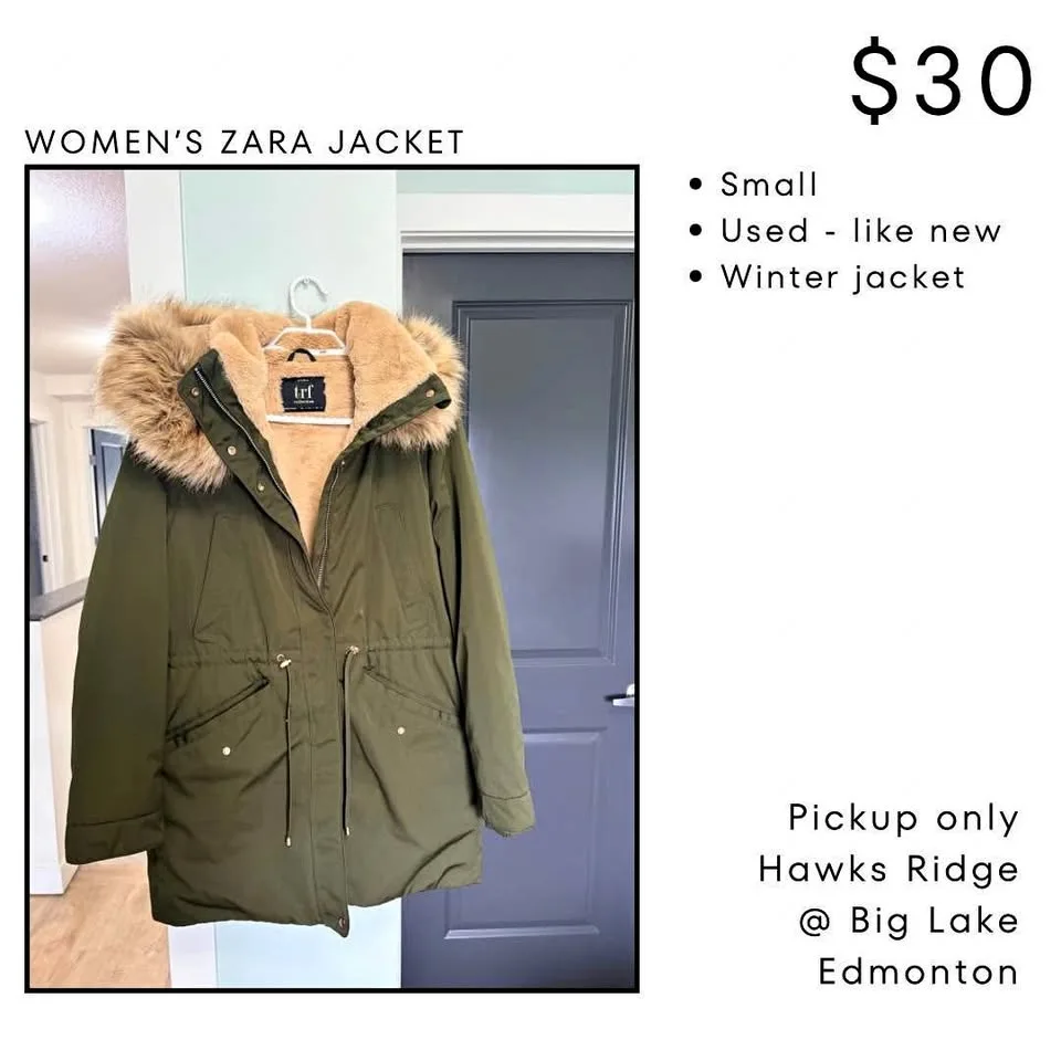 Women’s Zara Winter Jacket - Small