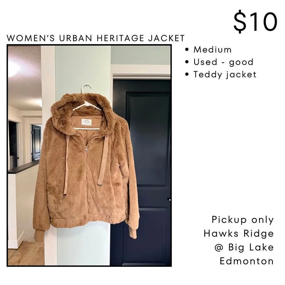 Women’s Urban Heritage Teddy Jacket - Medium