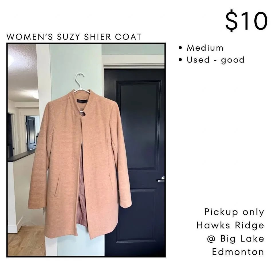 Women’s Suzy Shier Coat - Medium