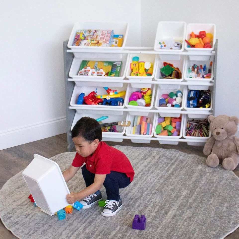 Humble Crew Toy Storage Organizer with 16 Bins - photo 4