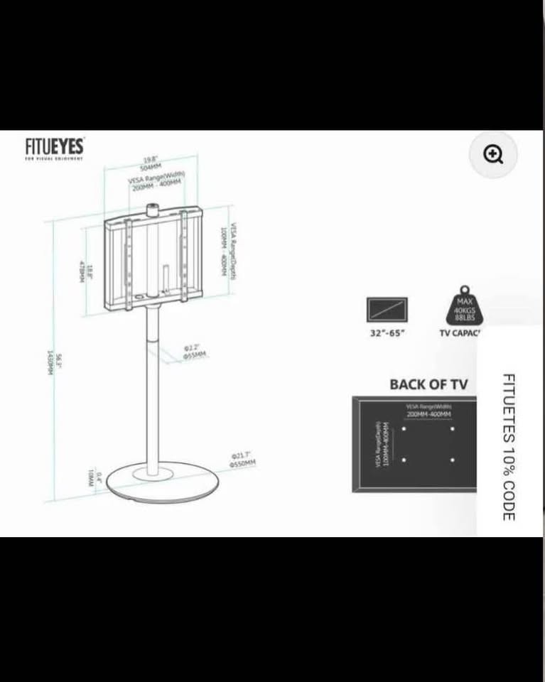 Floor TV stand- new - photo 4