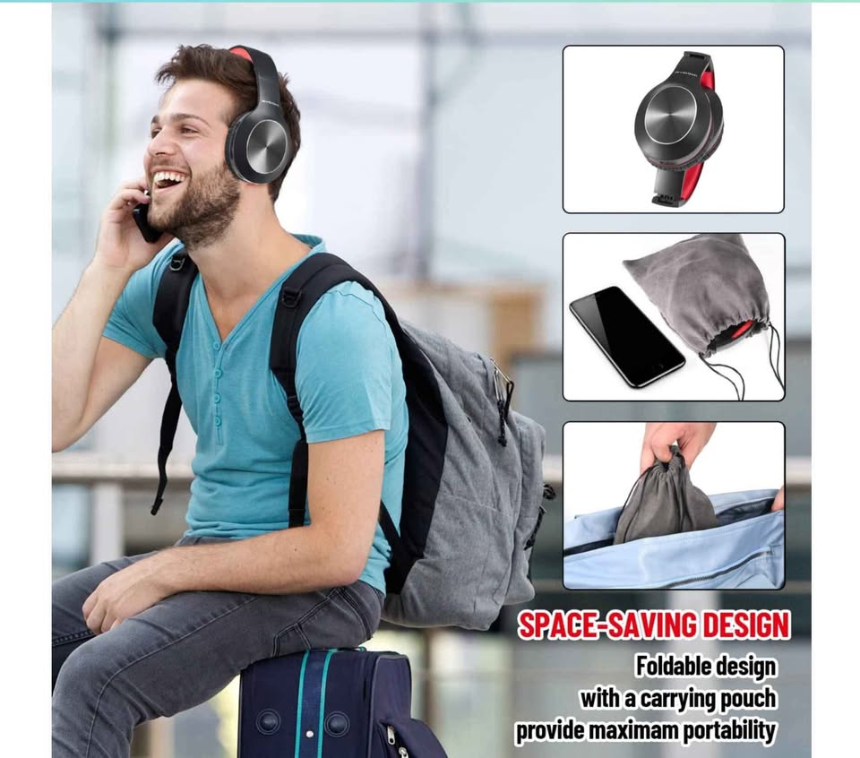 Bluetooth Headphones Over Ear - photo 2