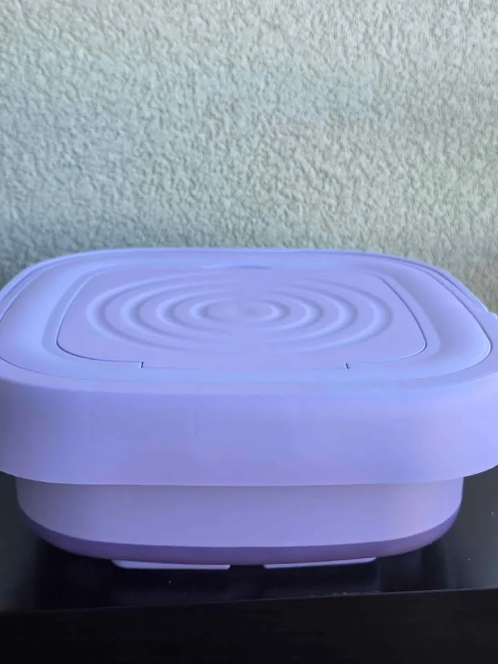 Portable Foldable Mini Washing Machine for small clothes image indicator(3)