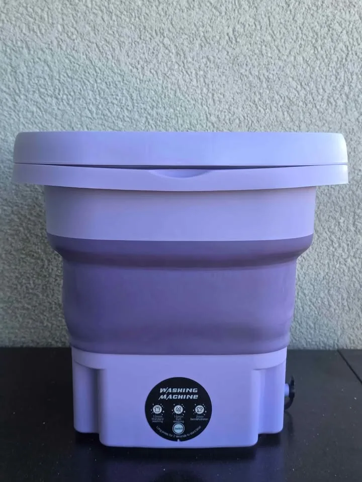 Portable Foldable Mini Washing Machine for small clothes image indicator(5)