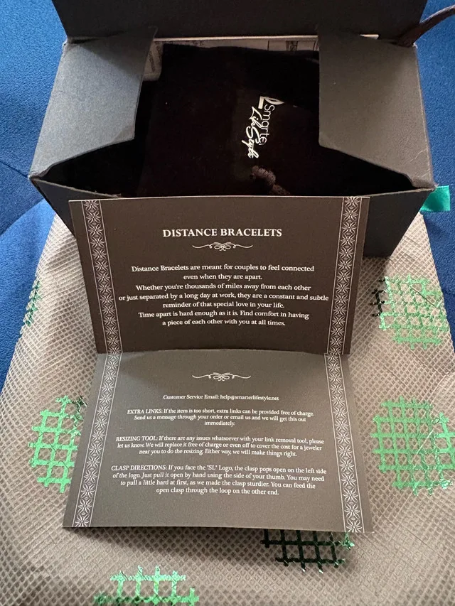 Couples distance bracelets image indicator(2)