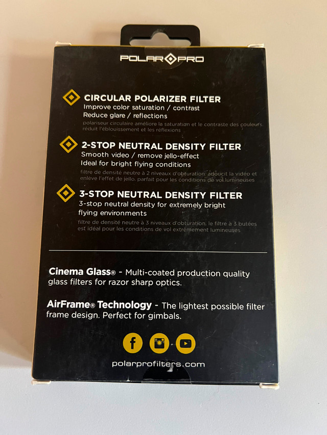 Lens Filters for DJI Phantom, Mavic, Inspire, HERO - photo 2