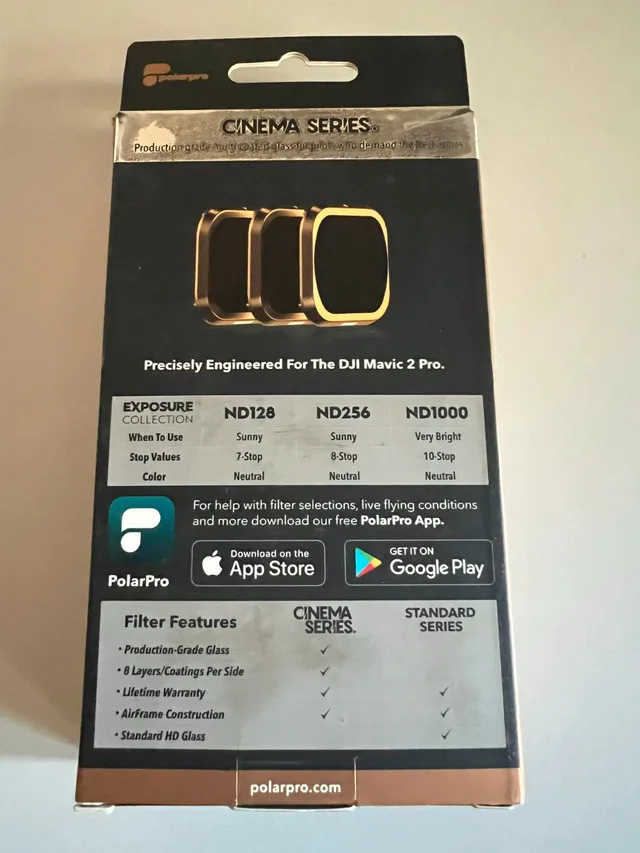 Lens Filters for DJI Phantom, Mavic, Inspire, HERO image indicator(5)