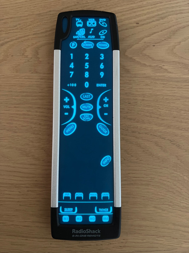 RadioShack 6 in 1 programmable remote - photo 3