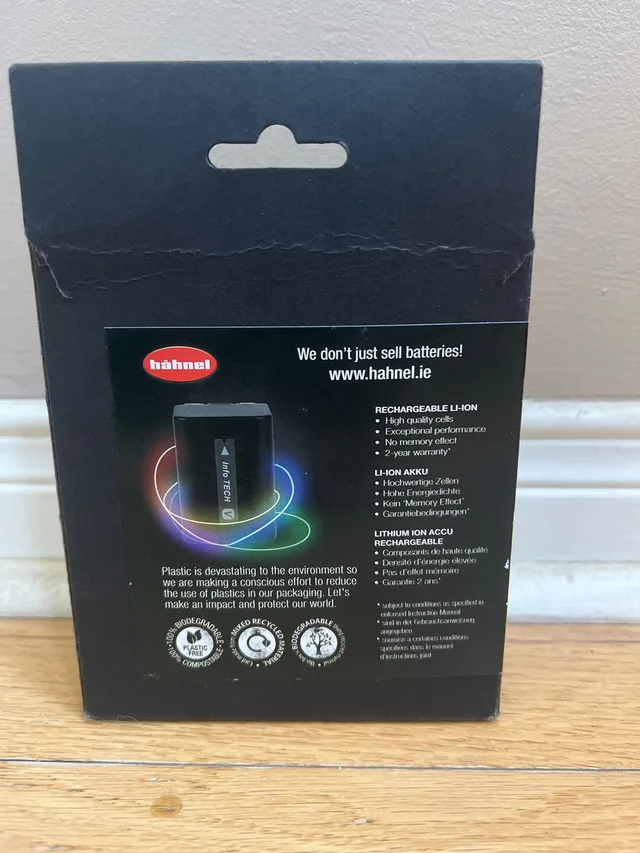 Hahnel NP-FV70 battery image indicator(2)