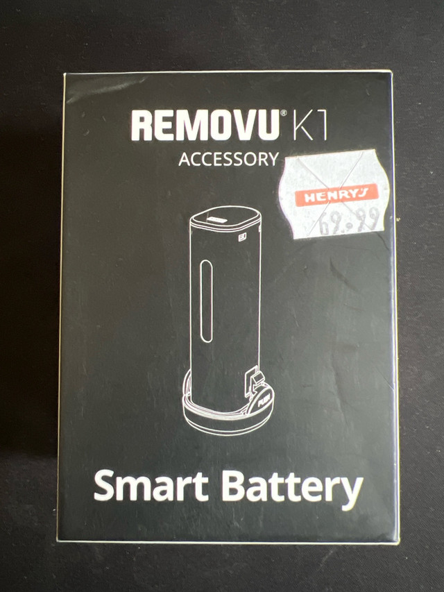 Removu K1 Smart Battery