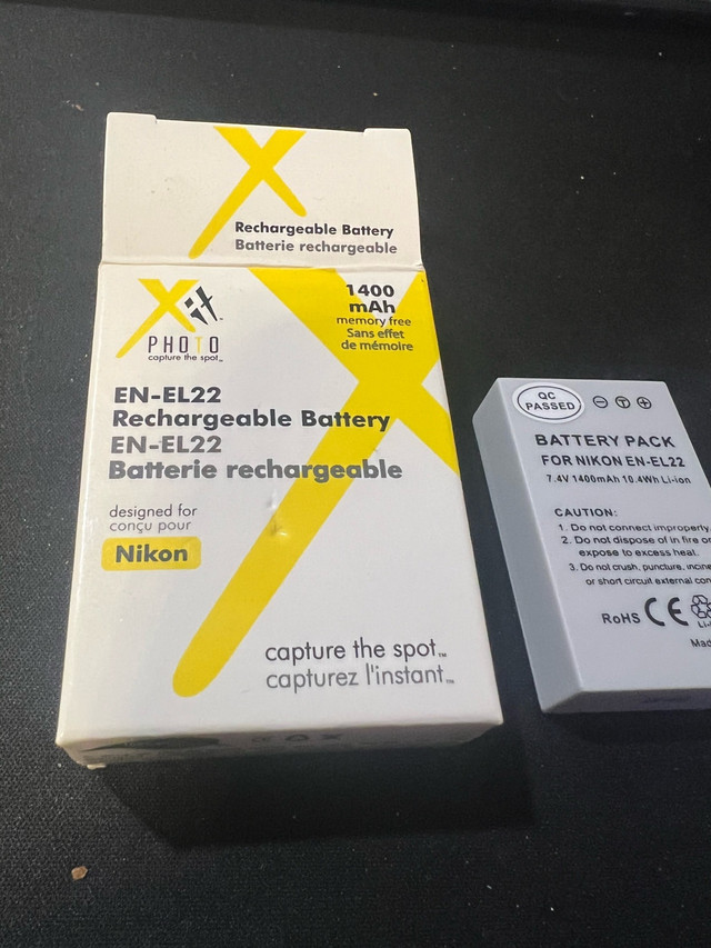Nikon EN-EL22 Battery - photo 2