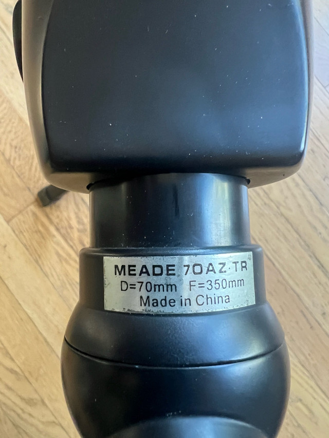 Meade 70 AZ-TR Scope - photo 2