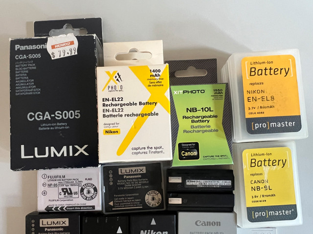 Camera Batteries - photo 2