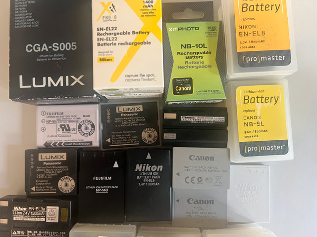 Camera Batteries - photo 3