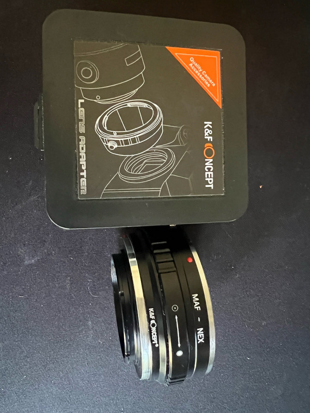 Camera Lens Adapter MAF <-> NEX