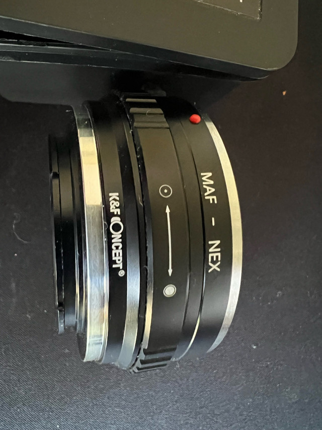 Camera Lens Adapter MAF <-> NEX - photo 2