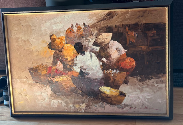 Large Alfredo Buenaventura Original Oil Painting