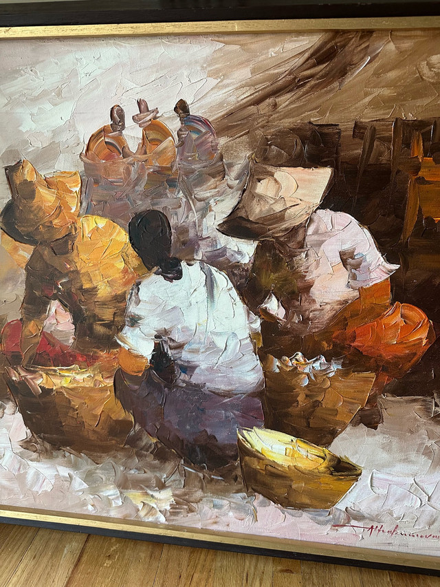 Large Alfredo Buenaventura Original Oil Painting - photo 2