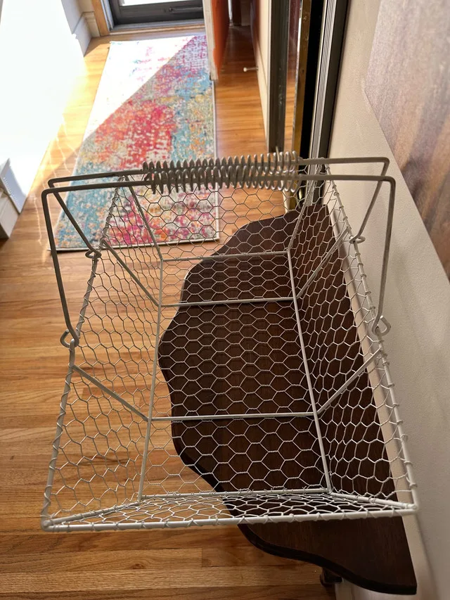 large white wire Basket image indicator(2)