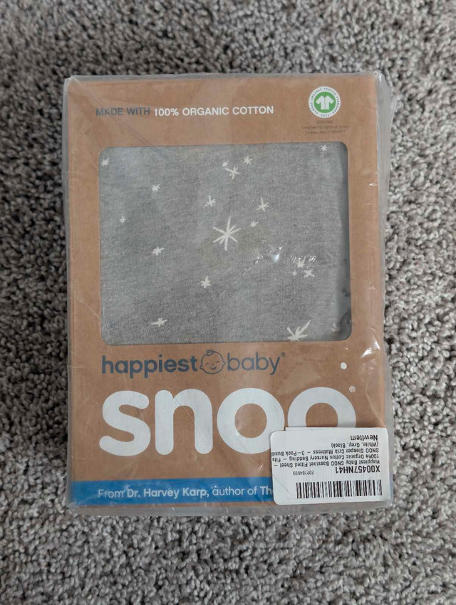 The happiest baby - Fitted Bassinet Sheets set of 3