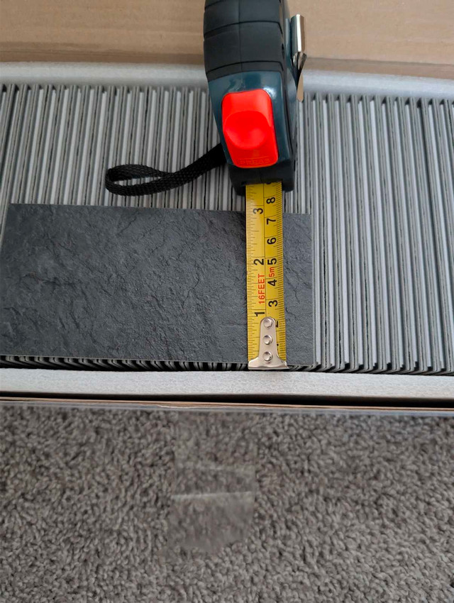 AULIGET Peel and Stick Tile - Black Slate - photo 4