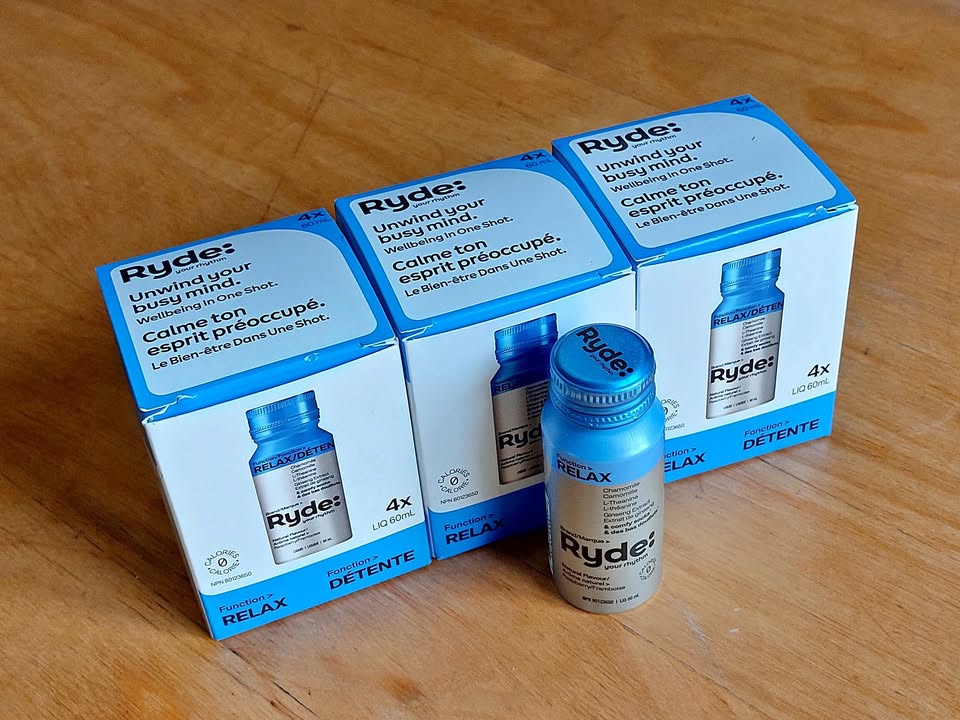 Ryde Relax Wellness Shots (4pk)