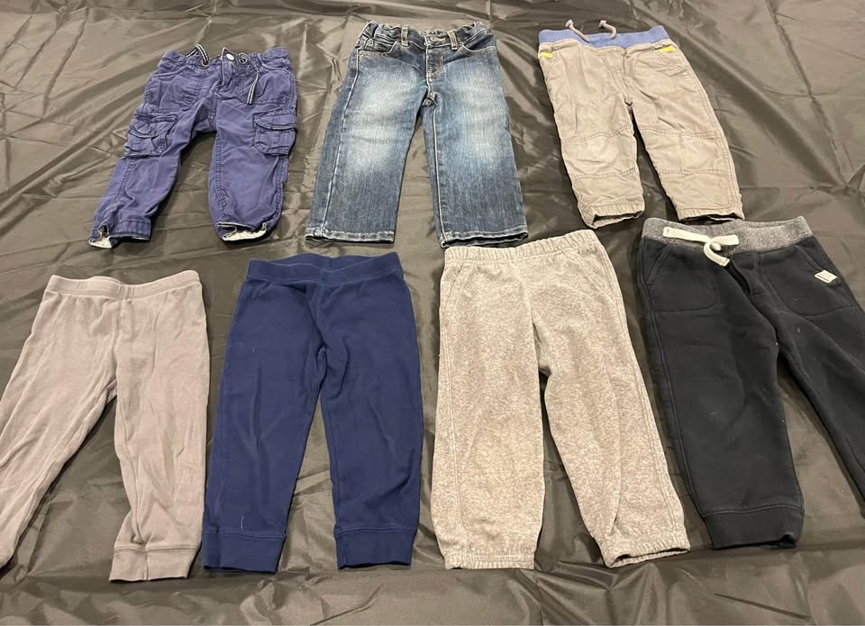 Pants/Long Sleeve Shirts- 24mths/2T - photo 2