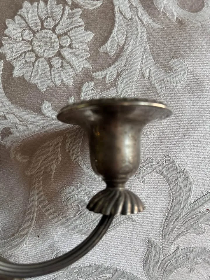 Beautiful Plated Silver Candelabra image indicator(3)
