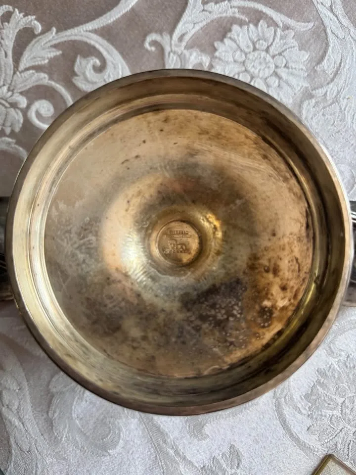 Beautiful Plated Silver Candelabra image indicator(4)