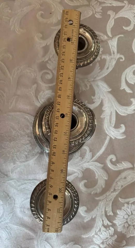 Beautiful Plated Silver Candelabra image indicator(6)