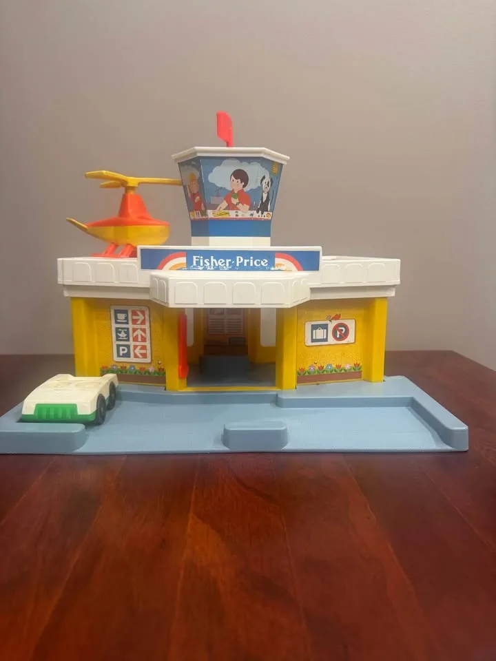 Vintage Fisher Price Airport image indicator(2)