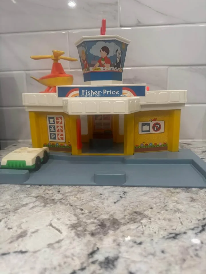 Vintage Fisher Price Airport image indicator(3)