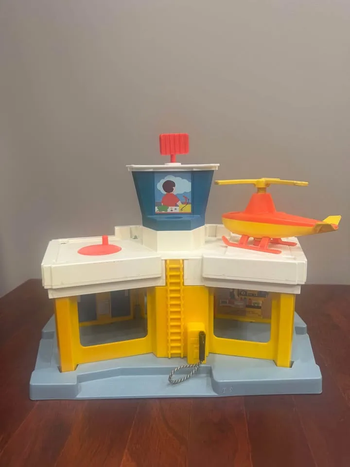 Vintage Fisher Price Airport image indicator(5)