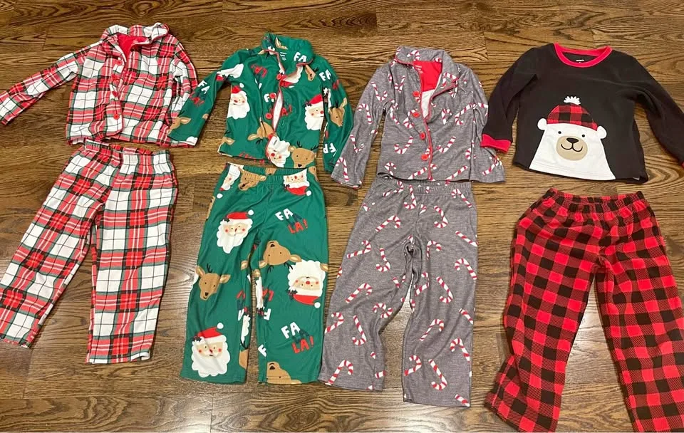 5T Christmas/Winter Pyjamas thumbnail