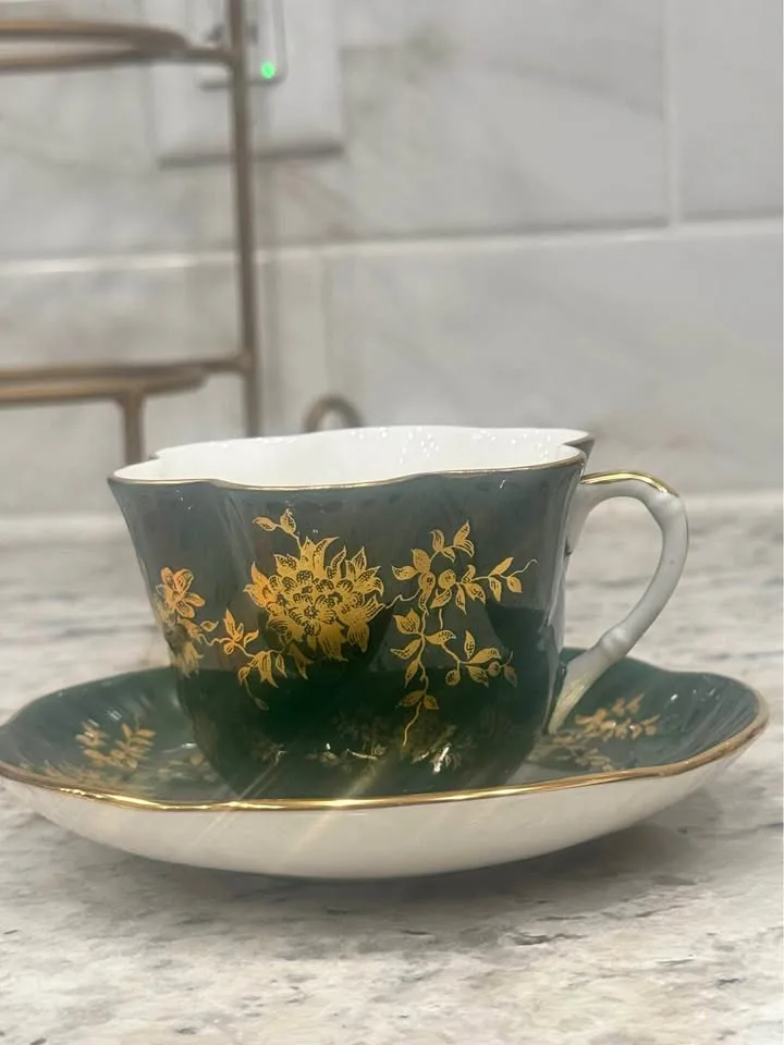 Fine Bone China Staffordshire Tea Cup thumbnail