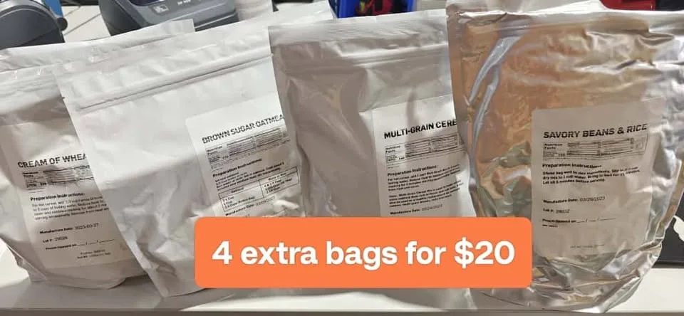 72HRS 1 Month Emergency/Camping Food Kit [OPEN BOX] [MSRP $525] image indicator(7)