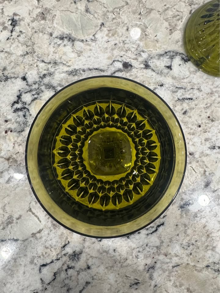 Stunning Vintage Glass Candy Container - photo 4
