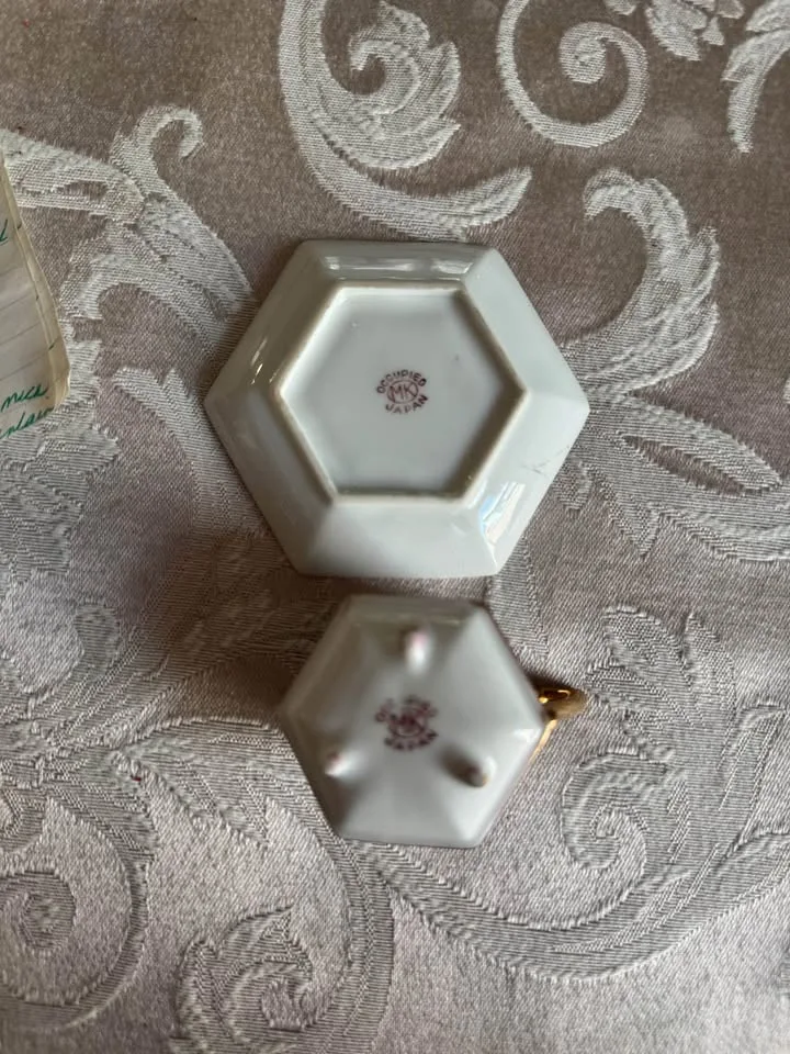 Vintage Miniature Teacup and Saucer image indicator(3)