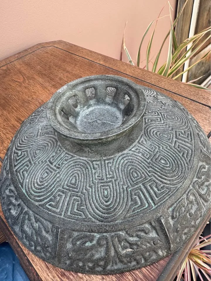 Awesome Vintage James Mont Asian Inspired Ice Bucket image indicator(5)