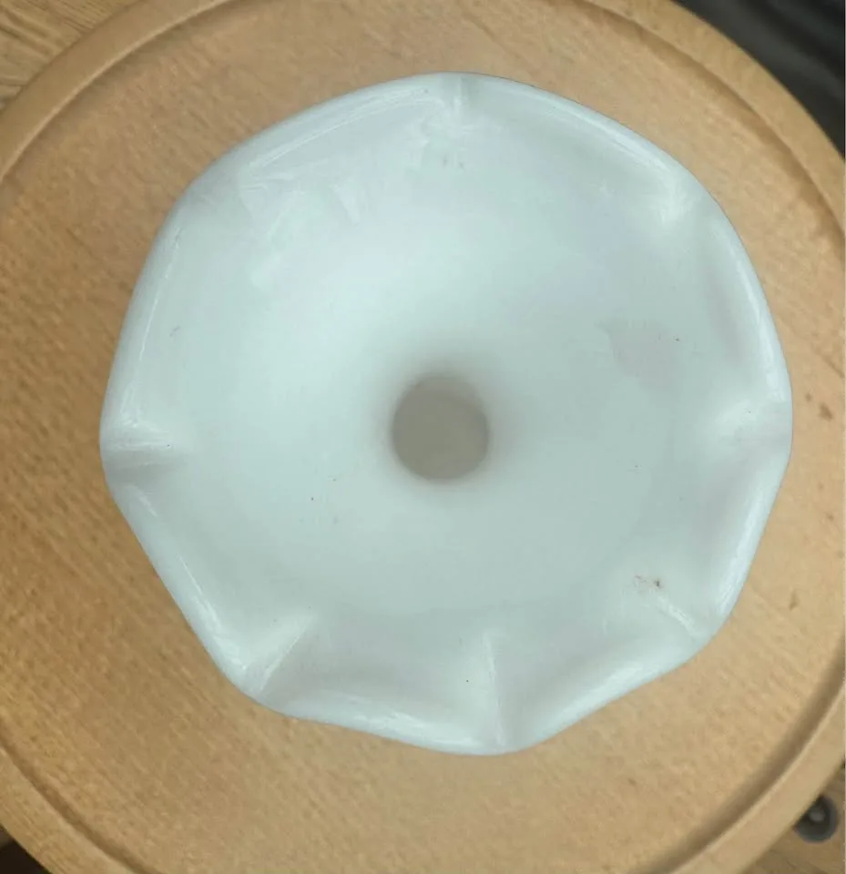 Vintage Imperial Glass Milk Glass Bud Vase image indicator(7)