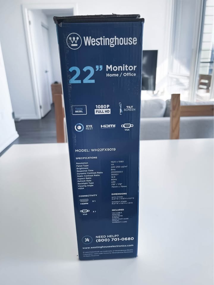 Westinghouse monitor 22" - photo 3