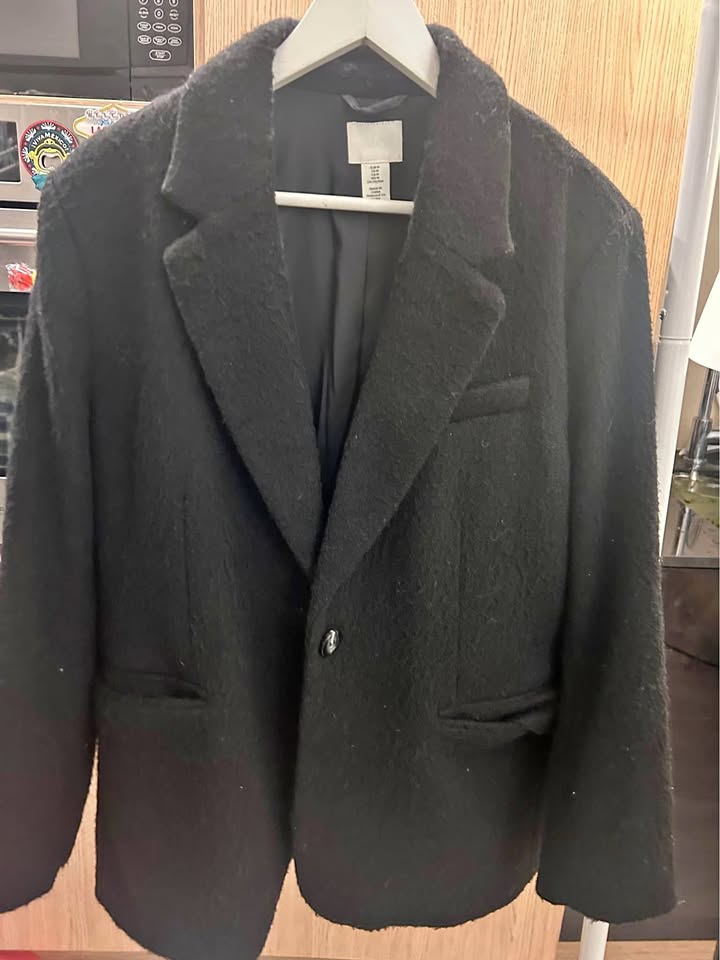 H&M Black Blazer - Size M